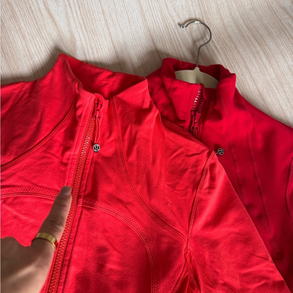 Red Zip-Up Jacket - Picture 11 of 13